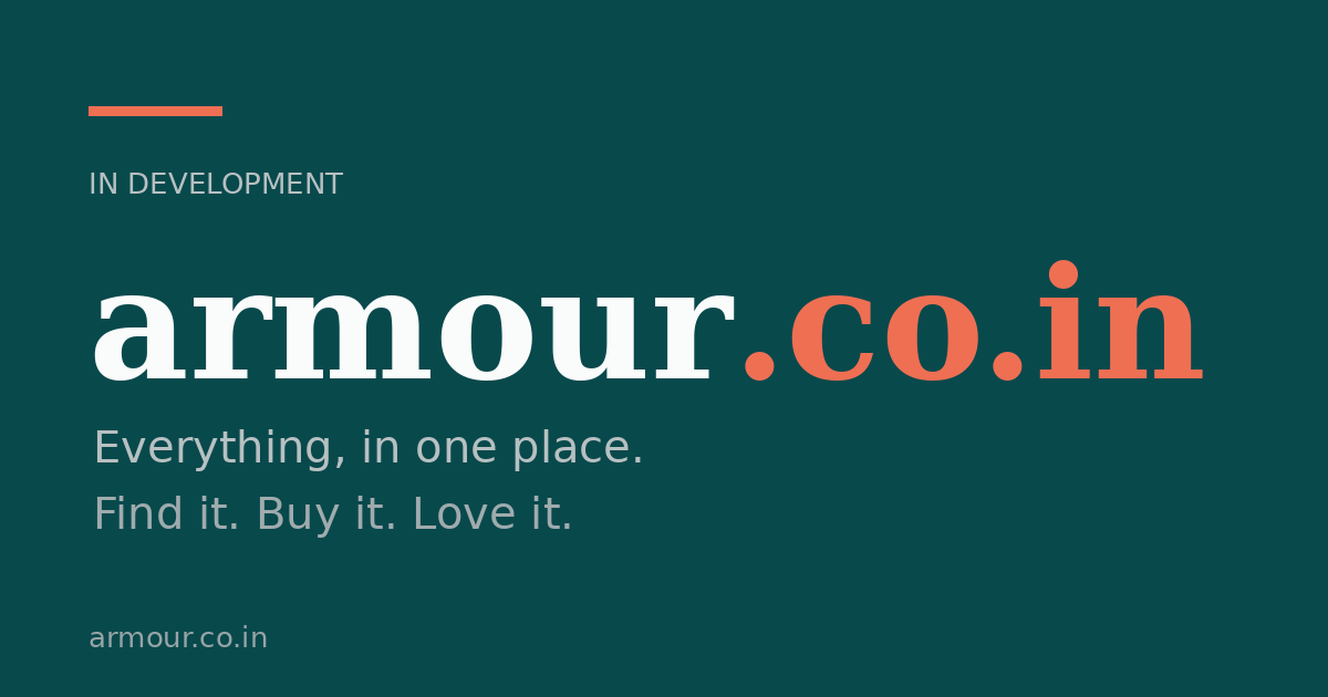Link preview image for armour.co.in